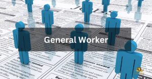 General Worker job in singapore